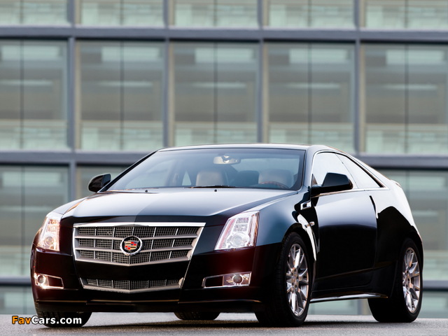 Cadillac CTS Coupe 2010 images (640 x 480)
