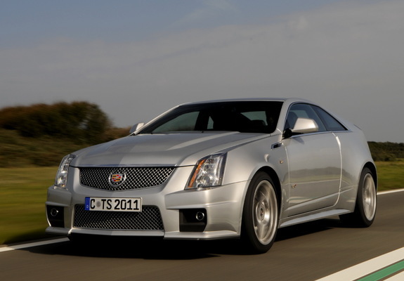 Cadillac CTS-V Coupe EU-spec 2010 images