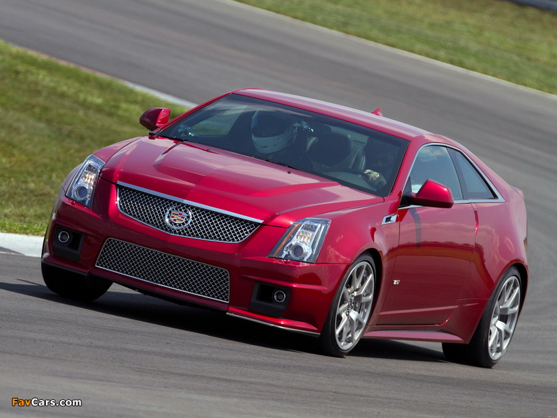 Cadillac CTS-V Coupe 2010 images (800 x 600)