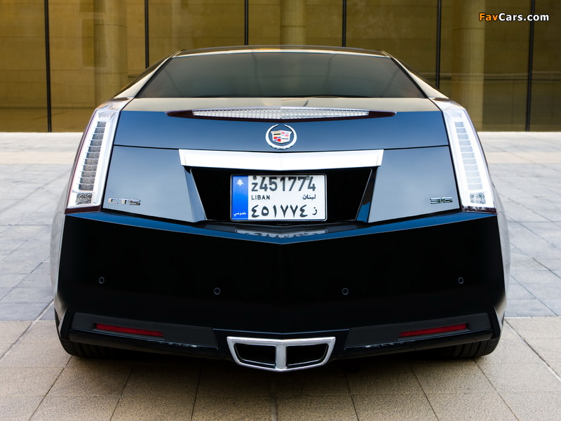 Cadillac CTS Coupe 2010 images (800 x 600)