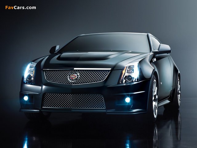 Cadillac CTS-V Coupe 2010 images (640 x 480)