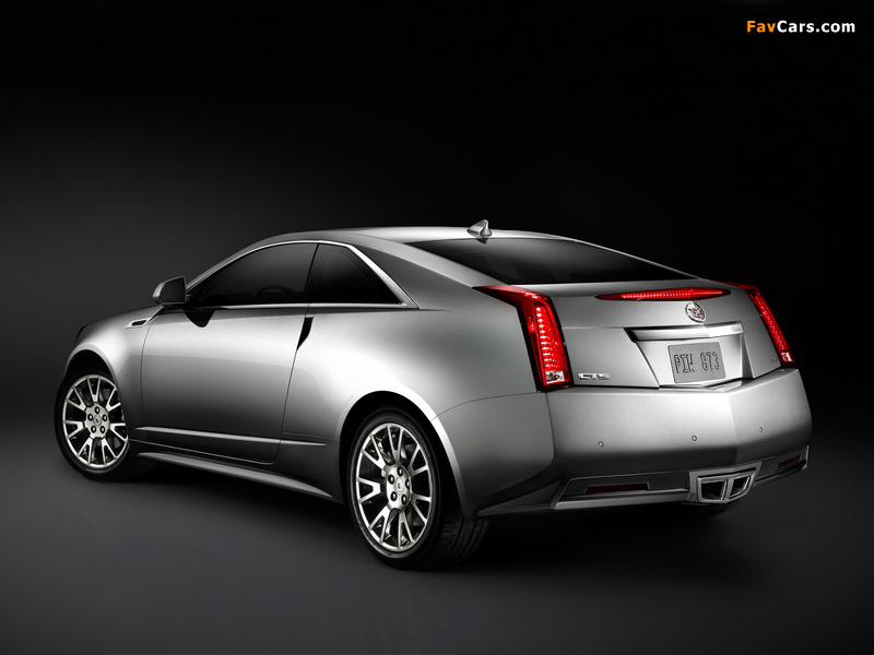 Cadillac CTS Coupe 2010 images (800 x 600)