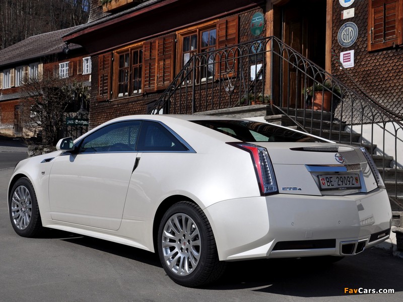Cadillac CTS Coupe 2010 photos (800 x 600)