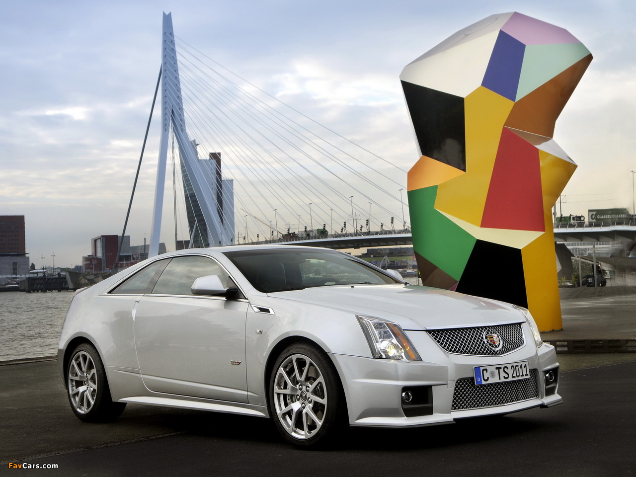 Cadillac CTS-V Coupe EU-spec 2010 photos (1280 x 960)