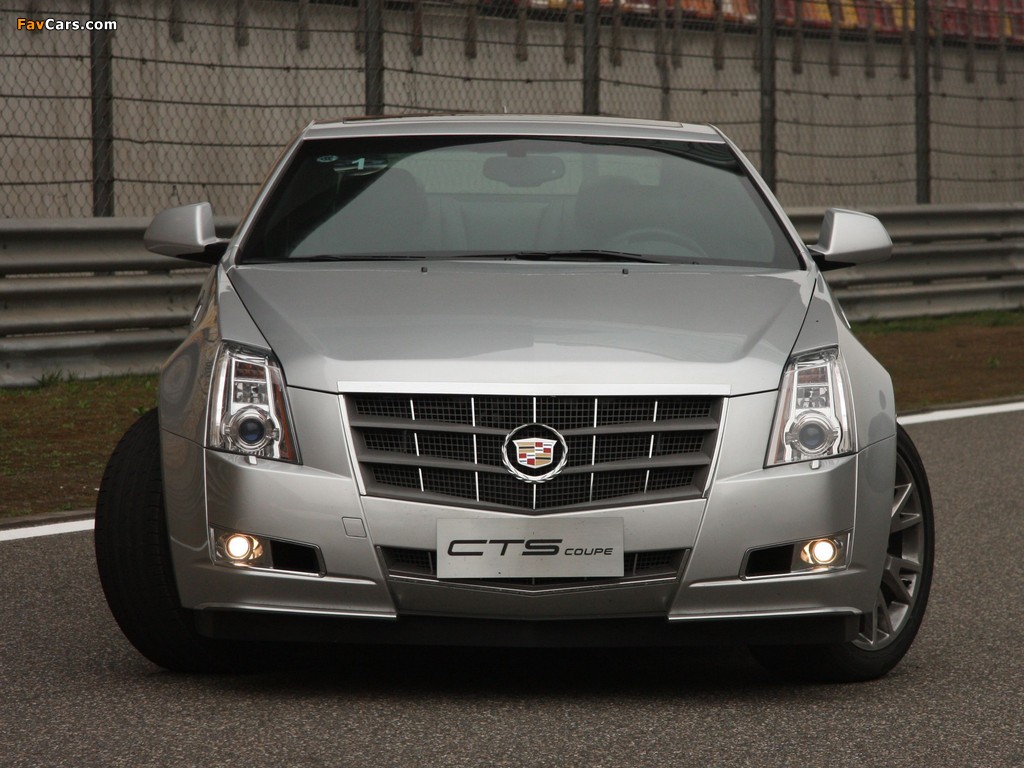 Cadillac CTS Coupe 2010 photos (1024 x 768)