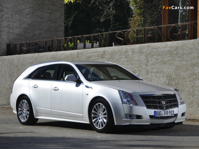 Cadillac CTS Sport Wagon EU-spec 2010 pictures (640 x 480)