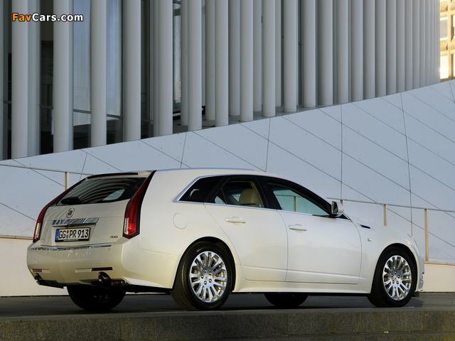 Cadillac CTS Sport Wagon EU-spec 2010 pictures (640 x 480)