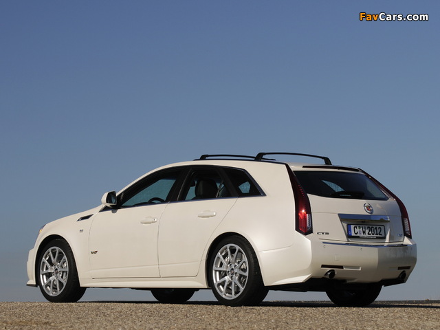 Cadillac CTS-V Sport Wagon EU-spec 2010 pictures (640 x 480)