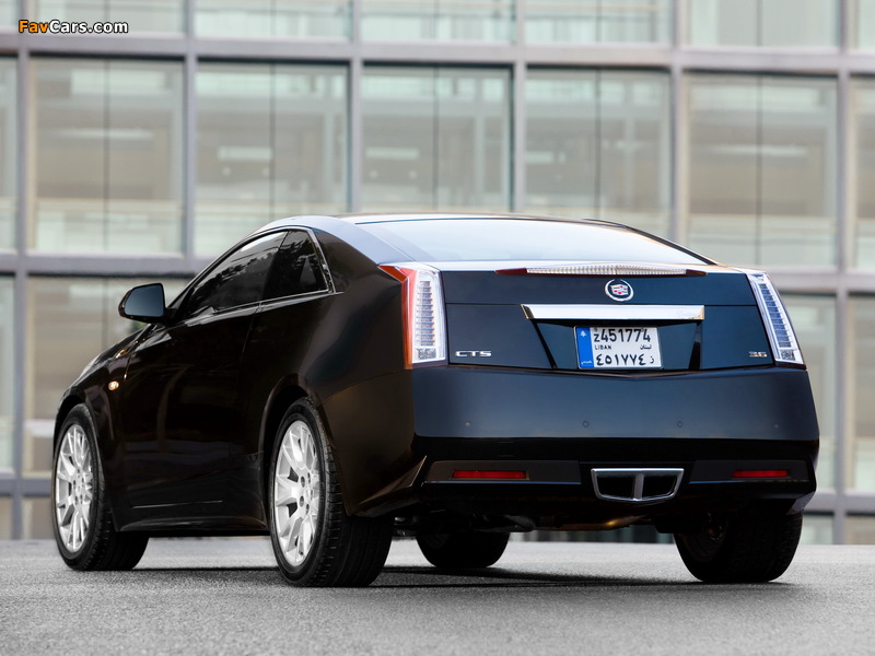 Cadillac CTS Coupe 2010 pictures (800 x 600)