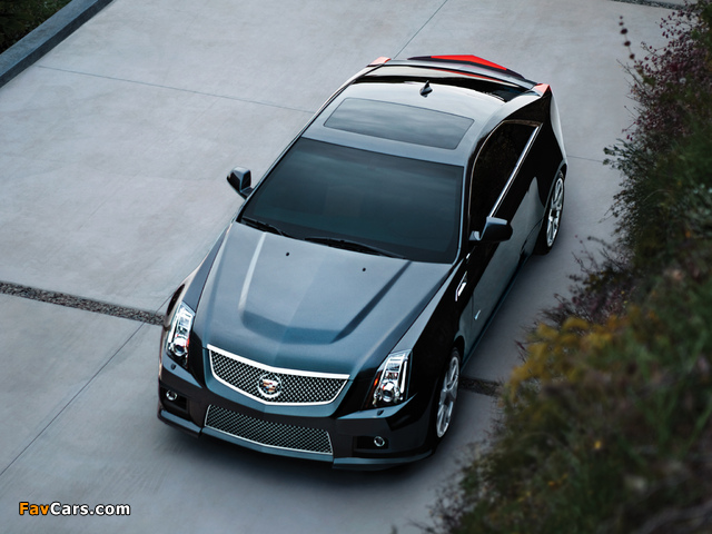 Cadillac CTS-V Coupe 2010 pictures (640 x 480)