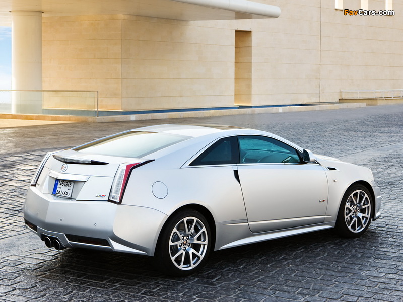 Cadillac CTS-V Coupe 2010 pictures (800 x 600)