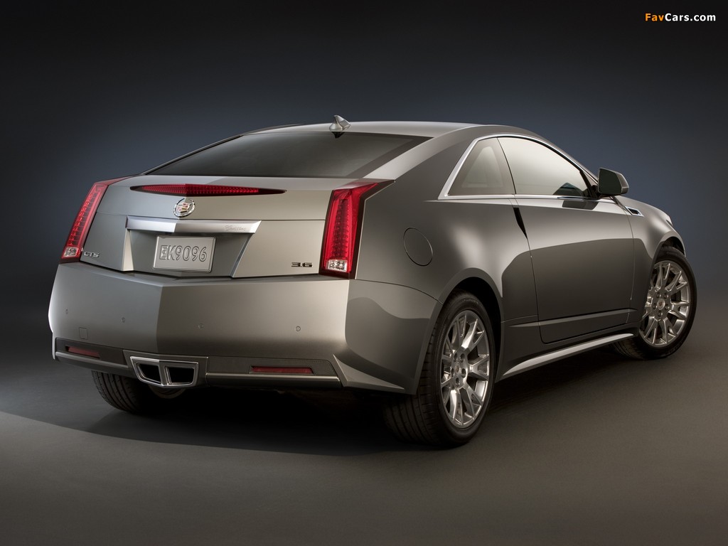 Cadillac CTS Coupe 2010 pictures (1024 x 768)