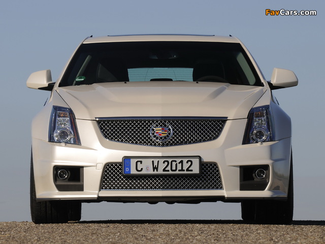 Cadillac CTS-V Sport Wagon EU-spec 2010 pictures (640 x 480)