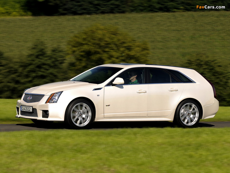 Cadillac CTS-V Sport Wagon EU-spec 2010 pictures (800 x 600)