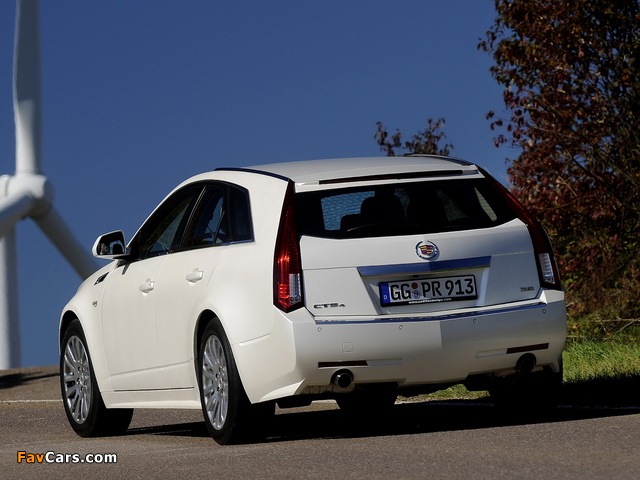 Cadillac CTS Sport Wagon EU-spec 2010 pictures (640 x 480)