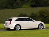 Cadillac CTS-V Sport Wagon EU-spec 2010 wallpapers