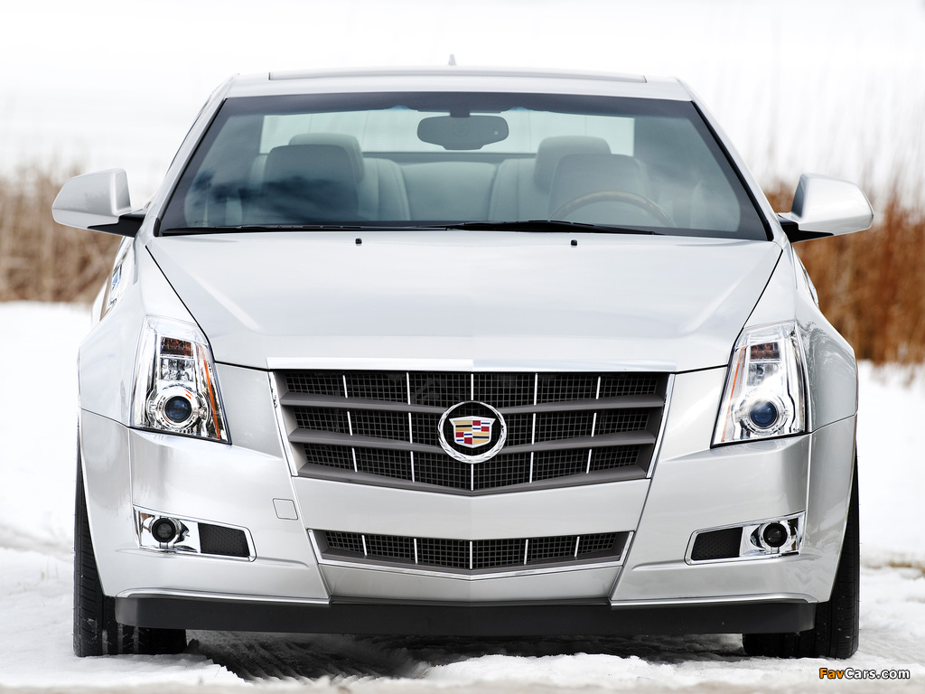 Cadillac CTS Coupe 2010 wallpapers (1024 x 768)