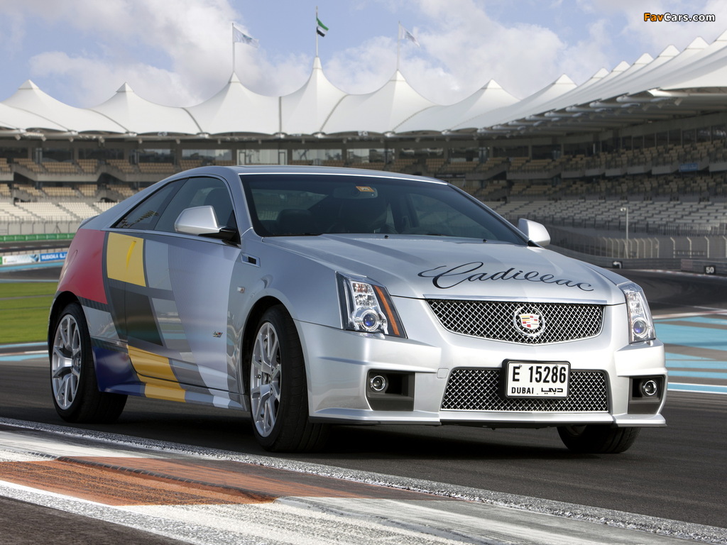 Cadillac CTS-V Coupe Challenge 2011 images (1024 x 768)