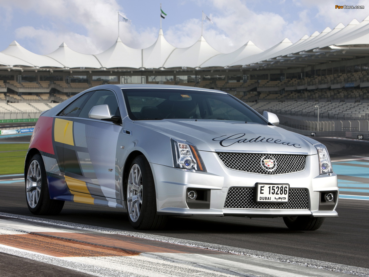 Cadillac CTS-V Coupe Challenge 2011 images (1280 x 960)