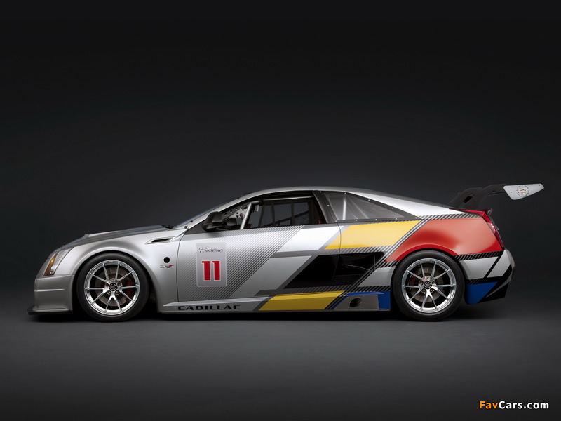 Cadillac CTS-V Coupe Race Car 2011 images (800 x 600)