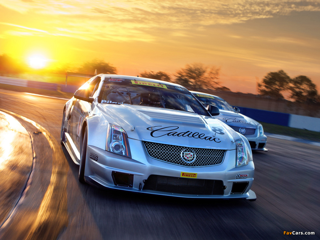 Cadillac CTS-V Coupe Race Car 2011 images (1024 x 768)