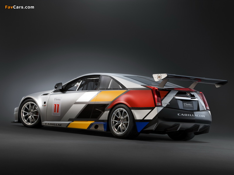 Cadillac CTS-V Coupe Race Car 2011 photos (800 x 600)