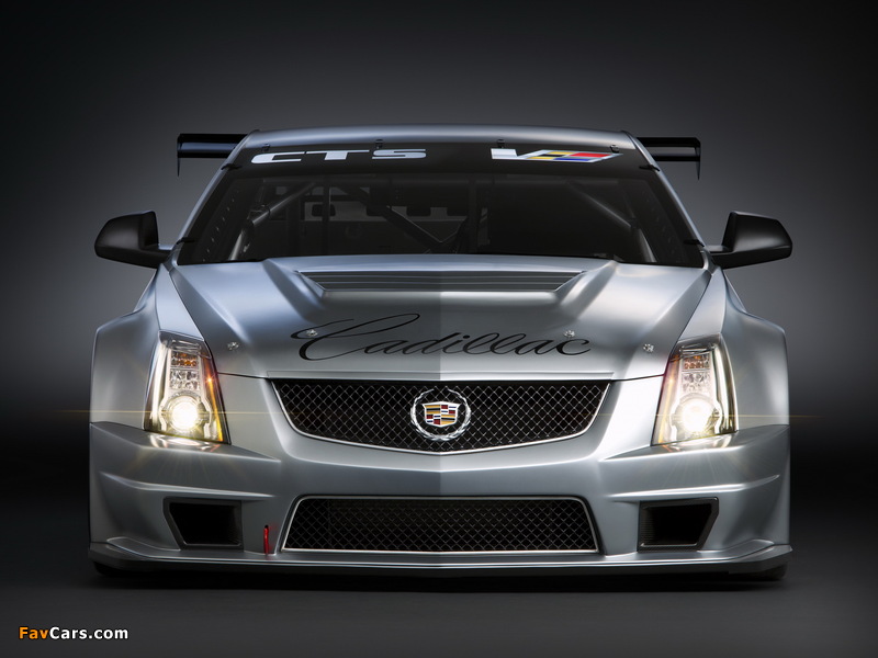 Cadillac CTS-V Coupe Race Car 2011 photos (800 x 600)