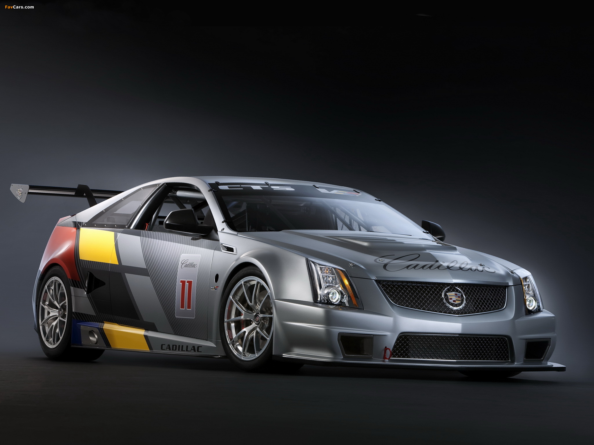 Cadillac CTS-V Coupe Race Car 2011 photos (2048 x 1536)