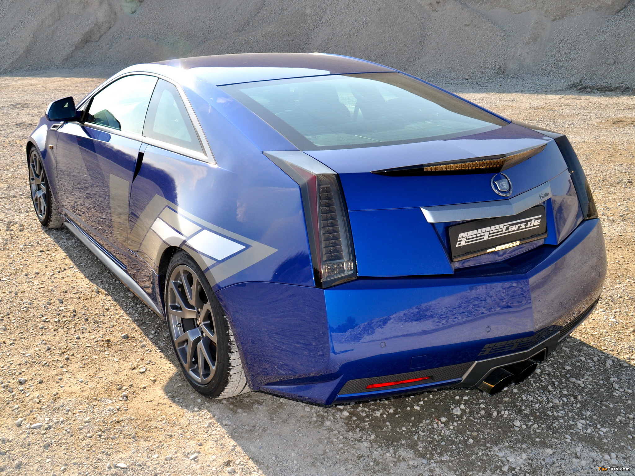 Geiger Cadillac CTS-V Coupe Blue Brute 2011 pictures (2048 x 1536)