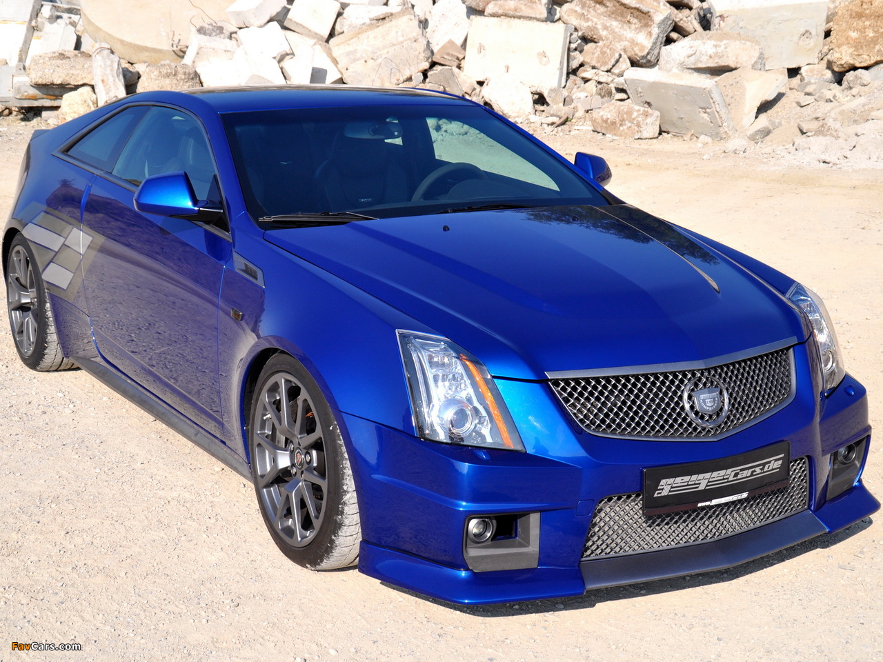 Geiger Cadillac CTS-V Coupe Blue Brute 2011 pictures (1280 x 960)