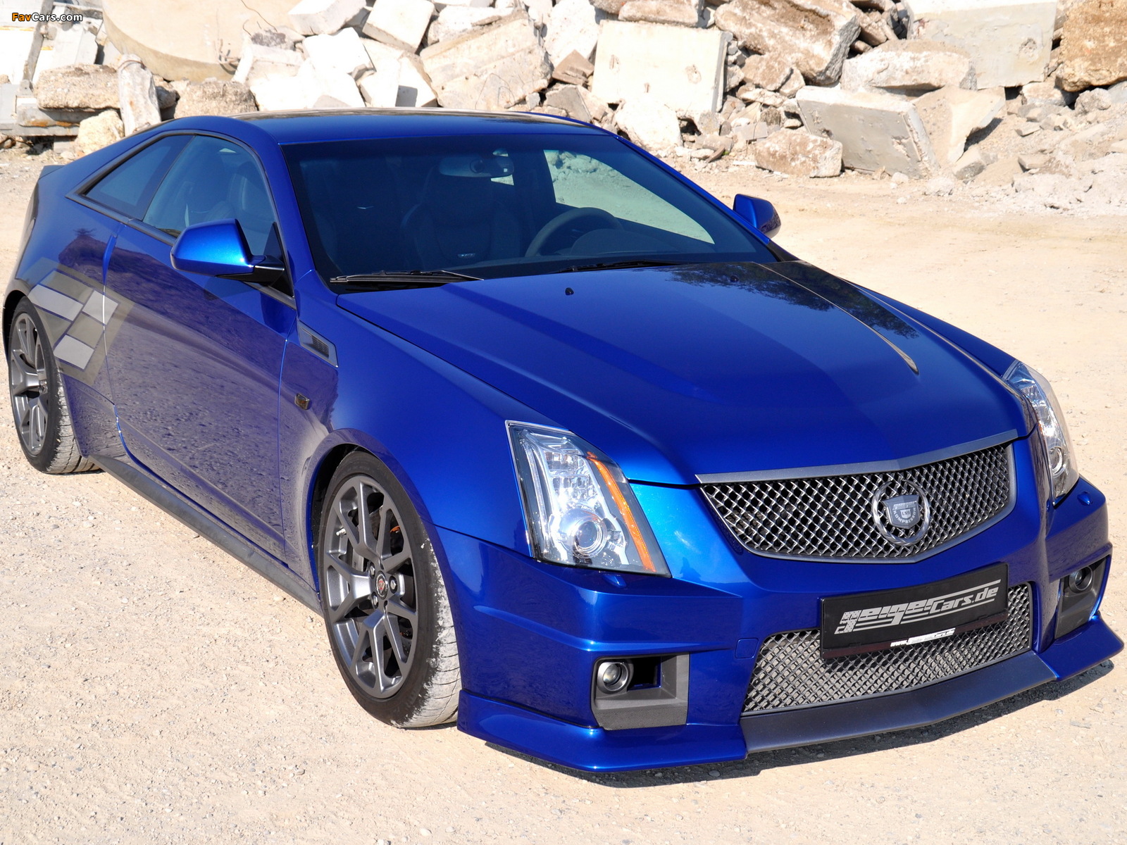 Geiger Cadillac CTS-V Coupe Blue Brute 2011 pictures (1600 x 1200)