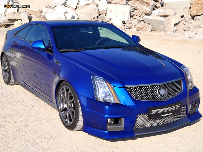Geiger Cadillac CTS-V Coupe Blue Brute 2011 pictures (800 x 600)