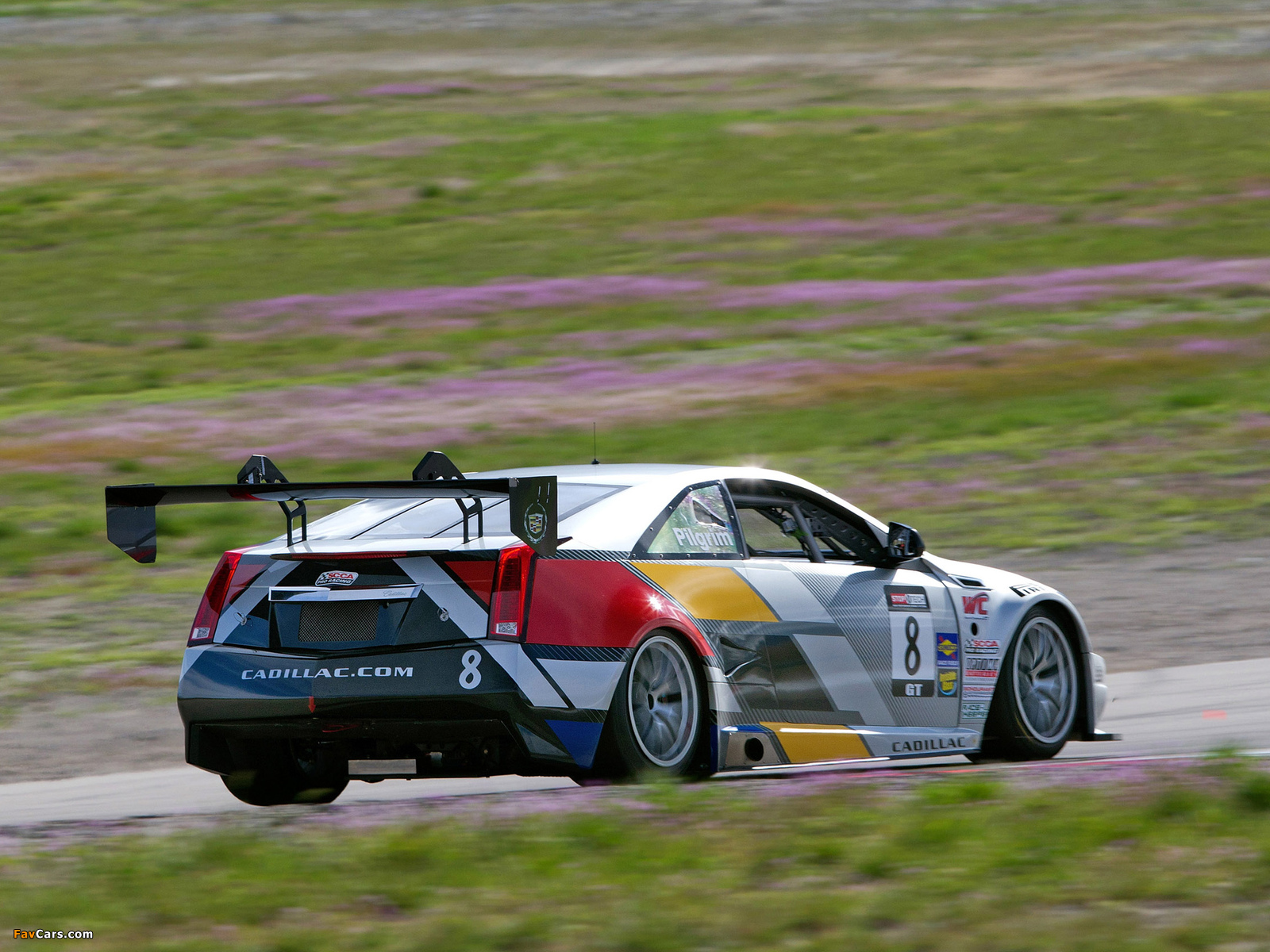 Cadillac CTS-V Coupe Race Car 2011 wallpapers (1600 x 1200)