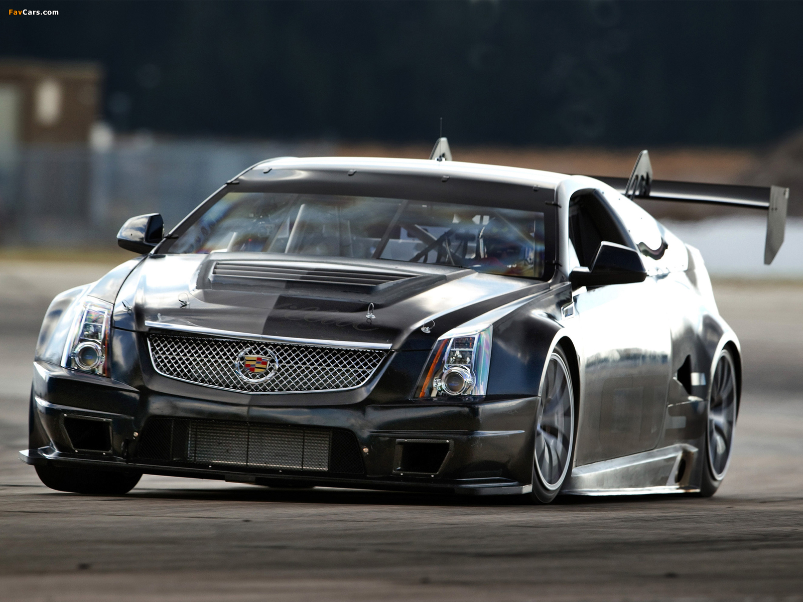 Cadillac CTS-V Coupe Race Car 2011 wallpapers (1600 x 1200)