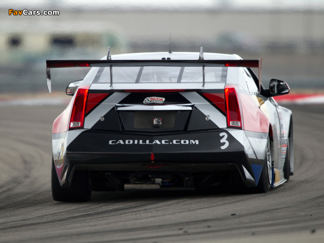 Cadillac CTS-V Coupe Race Car 2011 wallpapers (640 x 480)