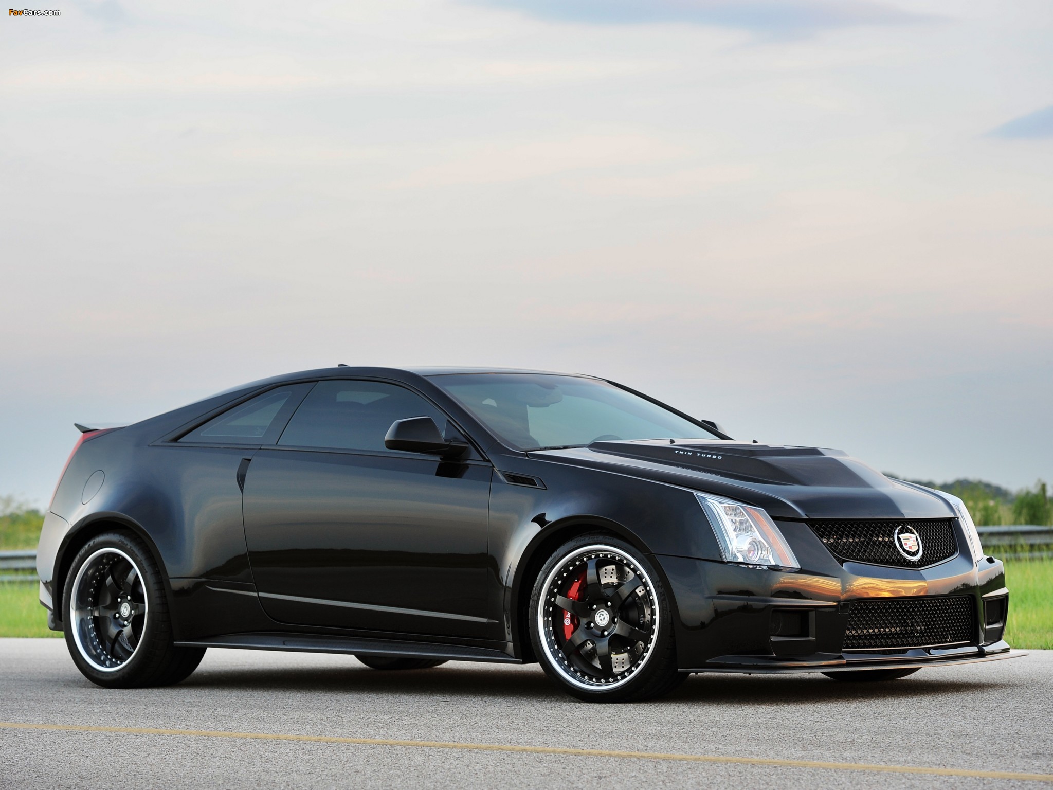 Hennessey Cadillac VR1200 Twin Turbo Coupe 2012 pictures (2048 x 1536)