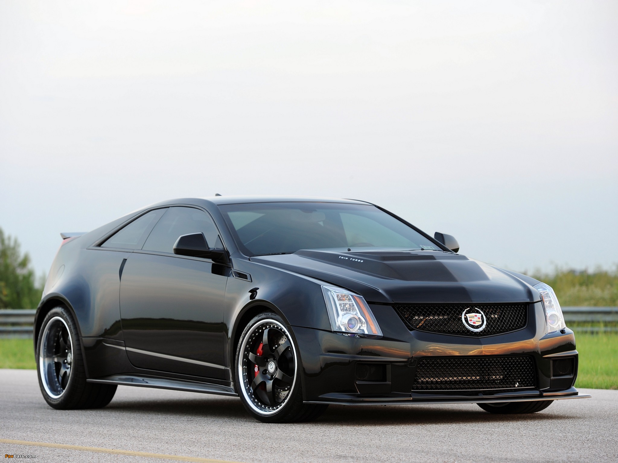 Hennessey Cadillac VR1200 Twin Turbo Coupe 2012 wallpapers (2048 x 1536)