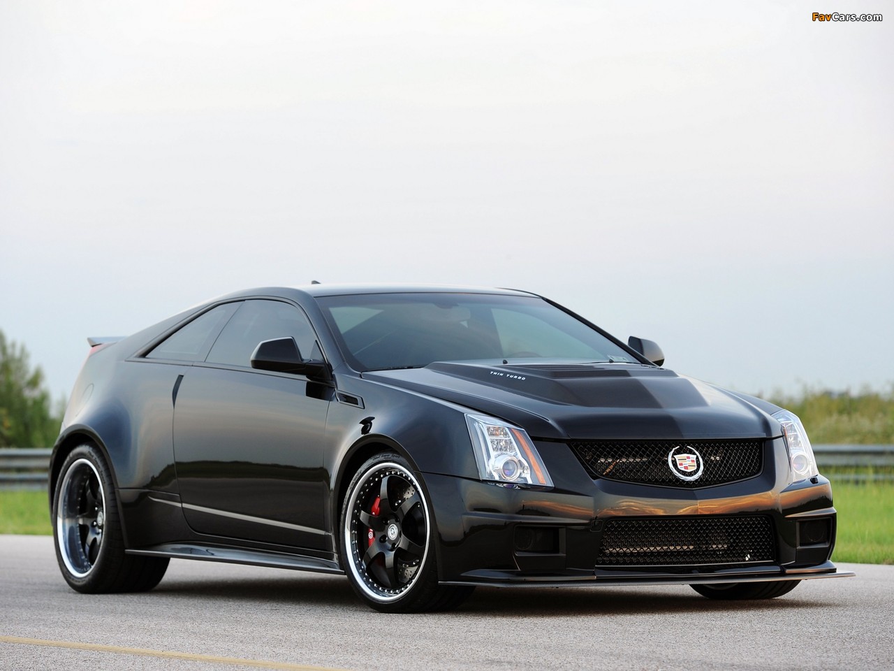 Hennessey Cadillac VR1200 Twin Turbo Coupe 2012 wallpapers (1280 x 960)