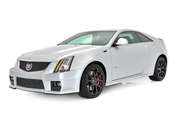 Cadillac CTS-V Coupe Silver Frost Edition 2013 images