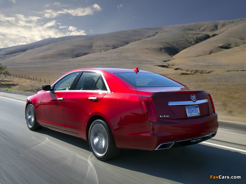 Cadillac CTS Vsport 2013 photos (800 x 600)