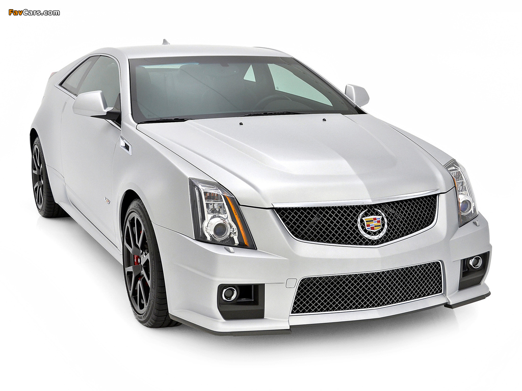 Cadillac CTS-V Coupe Silver Frost Edition 2013 pictures (1024 x 768)