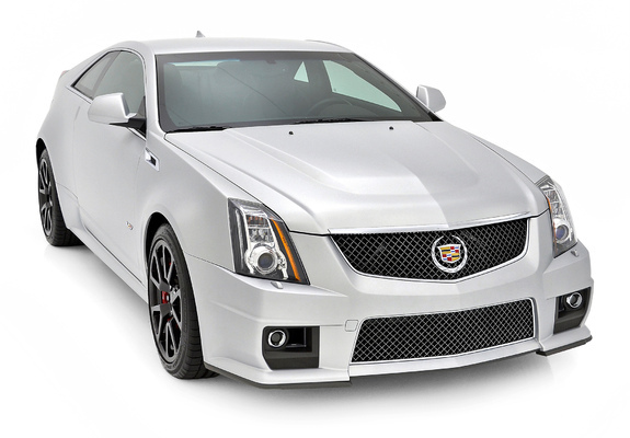 Cadillac CTS-V Coupe Silver Frost Edition 2013 pictures