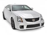 Cadillac CTS-V Coupe Silver Frost Edition 2013 pictures