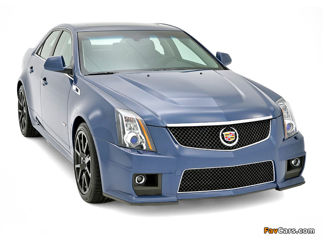 Cadillac CTS-V Stealth Blue Edition 2013 pictures (640 x 480)