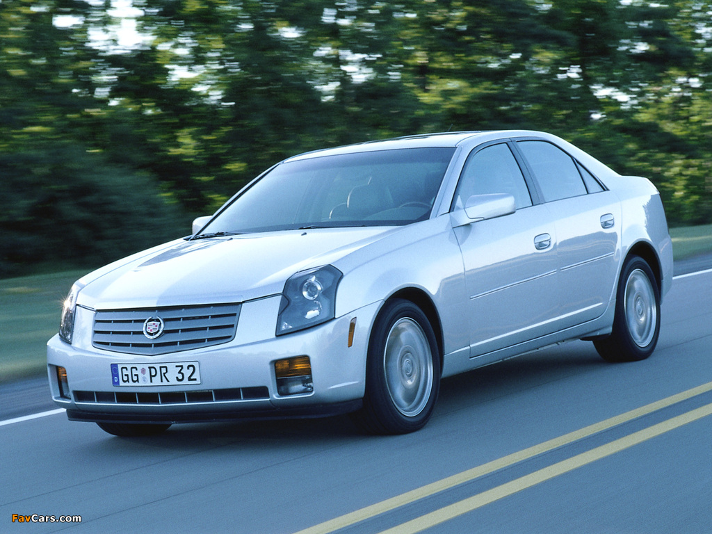 Images of Cadillac CTS 2002–07 (1024 x 768)