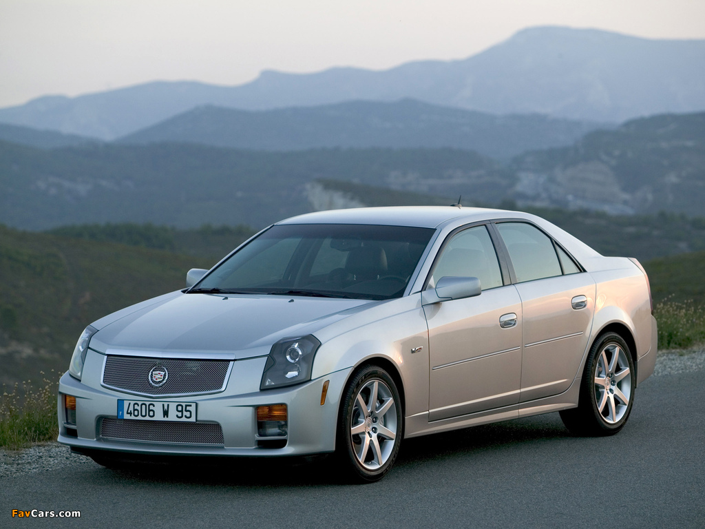 Images of Cadillac CTS-V 2004–07 (1024 x 768)