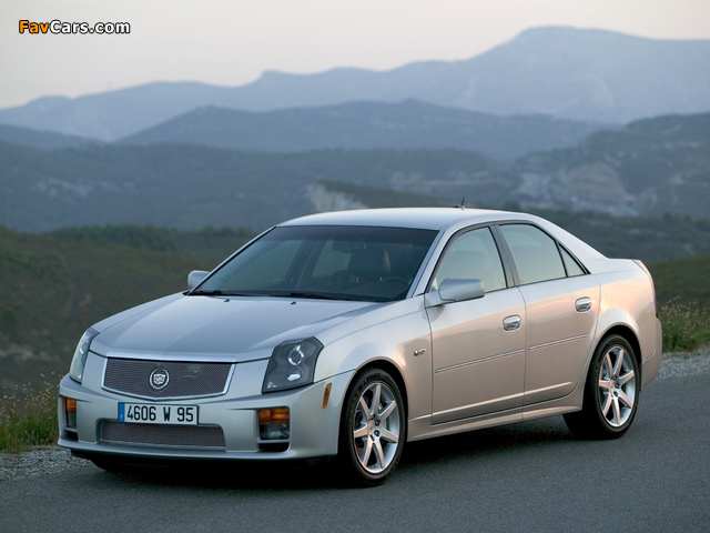 Images of Cadillac CTS-V 2004–07 (640 x 480)