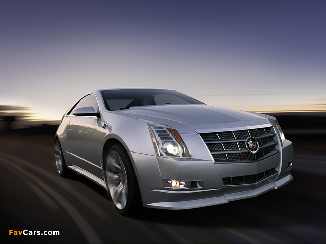 Images of Cadillac CTS Coupe Concept 2008 (640 x 480)