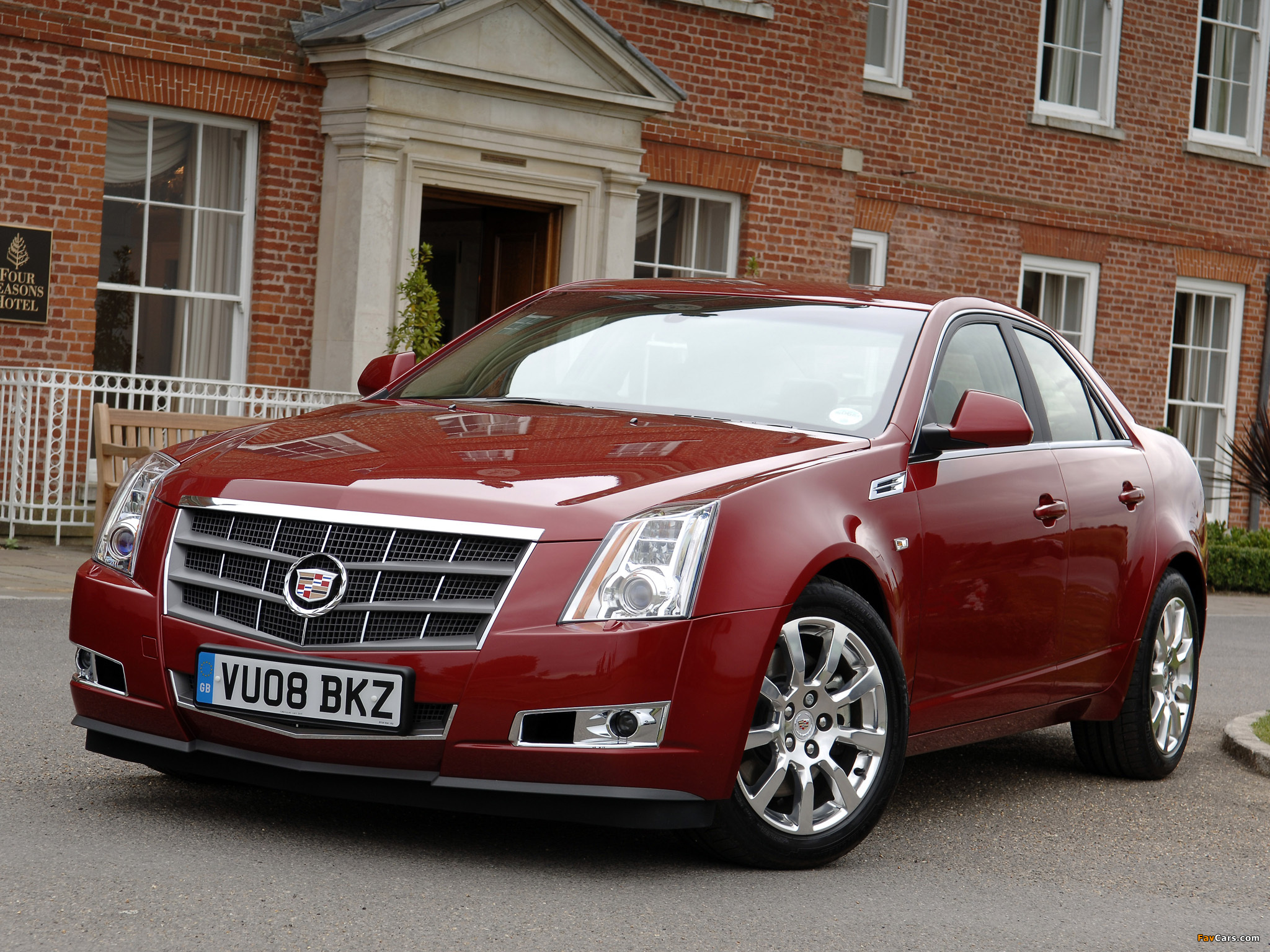 Images of Cadillac CTS UK-spec 2008 (2048 x 1536)