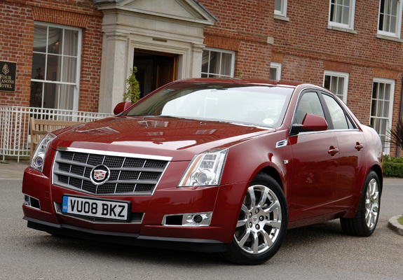 Images of Cadillac CTS UK-spec 2008
